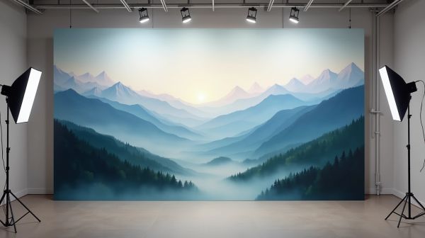 Améliorez votre décoration avec des peintures acryliques paysage grand format