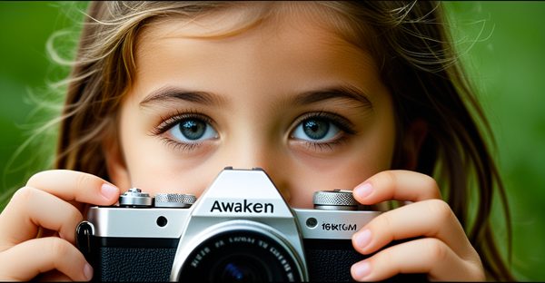Éveillez la créativité de votre enfant avec un appareil photo !
